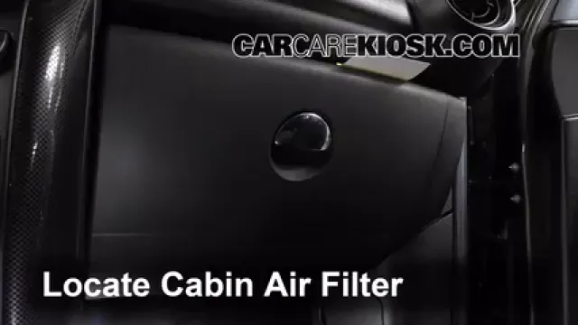 2013 Mini Cooper Countryman S ALL4 1.6L 4 Cyl. Turbo Air Filter (Cabin) Replace